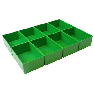 Organizer Bin D3 green